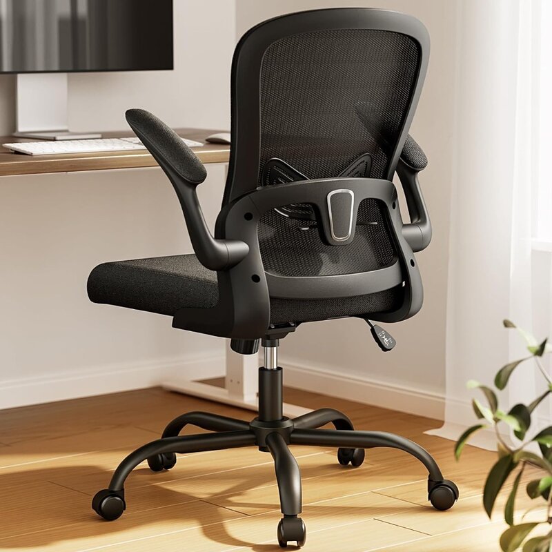 Marsail เก้าอี้ทำงานที่เหมาะกับสรีระ: เก้าอี้สำนักงานบ้านหลังแบบตาข่ายพร้อมรองรับบั้นเอวเก้าอี้โต๊ะคอมพิวเตอร์