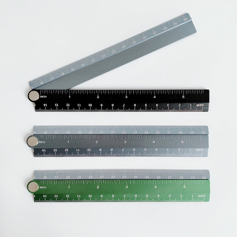 Прямая Линейка из нержавеющей стали, Сантиметр, дюймовая шкала, Метрическая линейка, точный измерительный инструмент, складывающиеся технические линейки