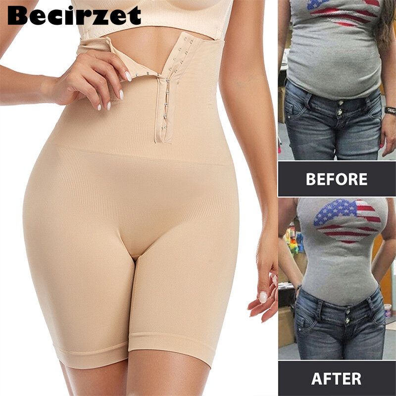 High Waist Flat Belly Belt Stretch Shapewear Waist Sheath Slimming Panties Abdomen Control Women Body Shaper Modeling Straps
