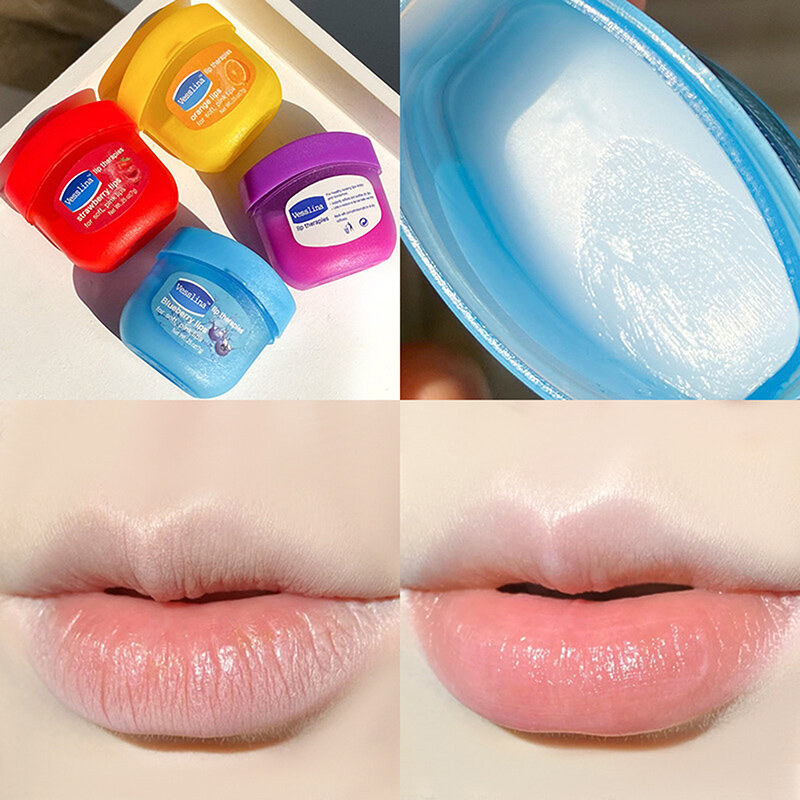 Bálsamo labial hidratante anti creme labial care jelly labial bálsamo maquiagem conjunto batom