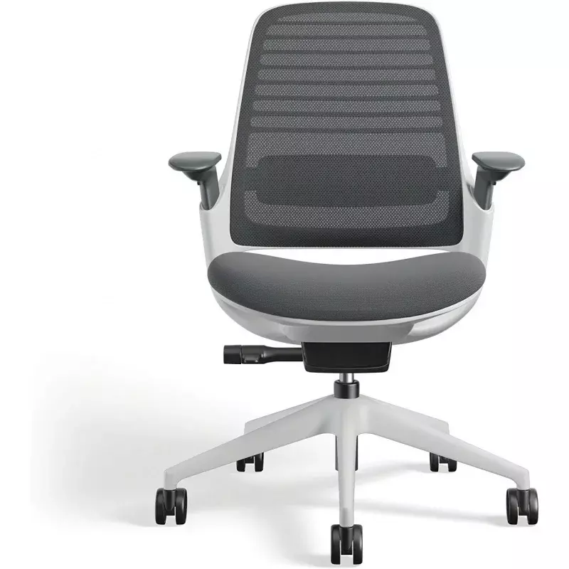 Steelcase Series 1 Office Chair - Ergonomic Work Chair with Wheels for Carpet - Helps Support Productivity - Weight-Activated Co