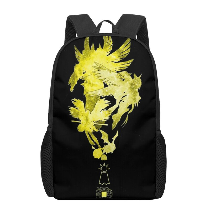 Digital monster Digimon 3D Pattern School Bag for Children Girls Boys Casual Book Bags Kids Backpack Boys Girls Schoolbags Bagpa