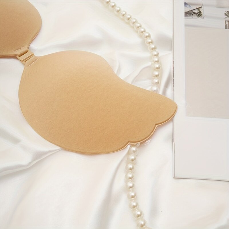 Invisible & Reusable Silicone Push-Up Nipple Covers for Women - Lifts & Enhances Bust, Comfortable & Opaque