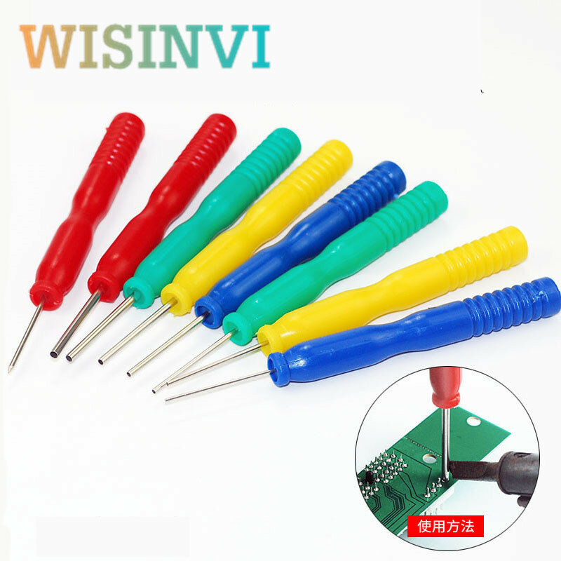 1set=8PCS Hollow needles desoldering tool electronic components Stainless steel kits