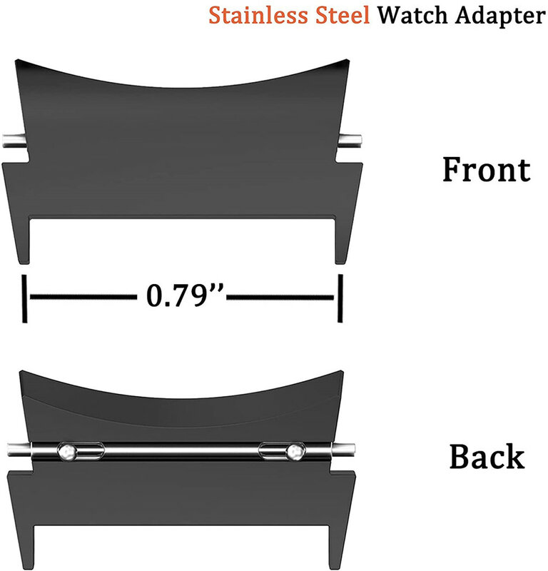 ตัวเชื่อมสายนาฬิกาแบบไม่มีช่องว่างสำหรับ Samsung Galaxy Watch 4 6อะแดปเตอร์แบบคลาสสิก47มม. 42มม. 46มม. สำหรับ Galaxy Watch5 40มม. 44มม.