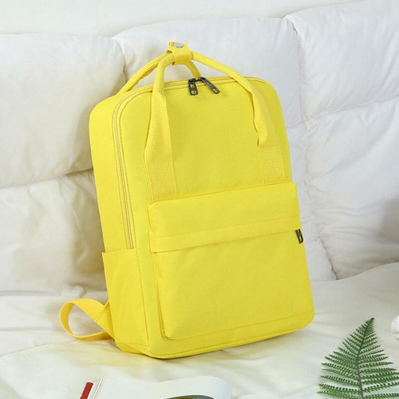Gran mochila informal impermeable para niños y estudiantes, Bolsa Escolar con asa portátil para sujetar artículos