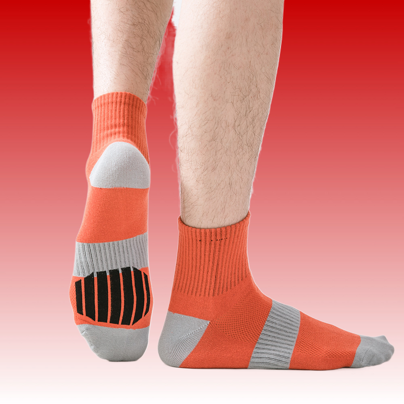 2024 nuovi calzini alla caviglia da uomo con cuscino calzini da corsa atletici calzini Comfort traspirante per 5 paia di calzini sportivi per uomo