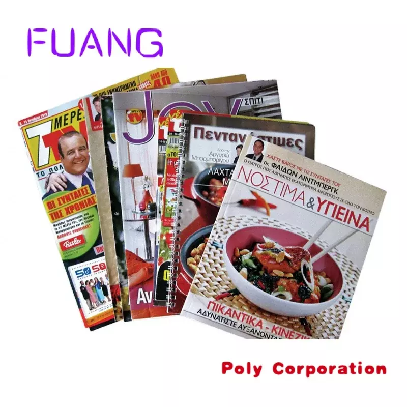Custom  Factory Offeset book Printing Custom Cheap Magazine Print Booklets