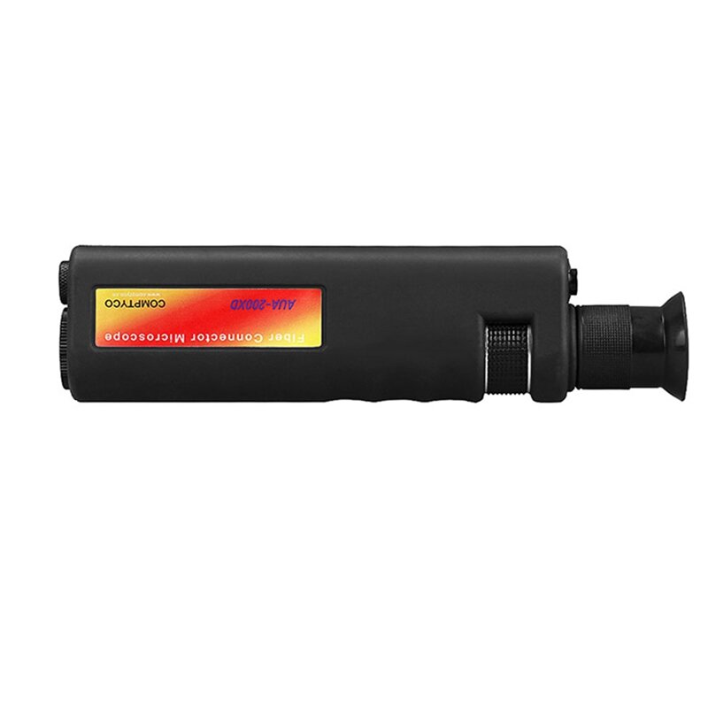 AUA-200XD hand gehaltene Glasfaser-End flächen lupe Glasfaser lupe 3,175mm (sma905)/2,5mm (sc/fc/st)/1,25mm (lc) Adapter