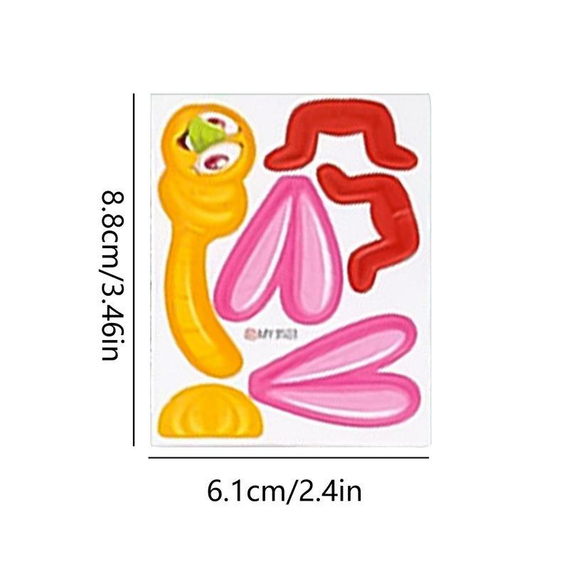3D Paper Puzzles For Kids Set Of 25 Educational 3D Puzzles With Colorful Pictures Paper Arts Puzzles In Bright Colors For School