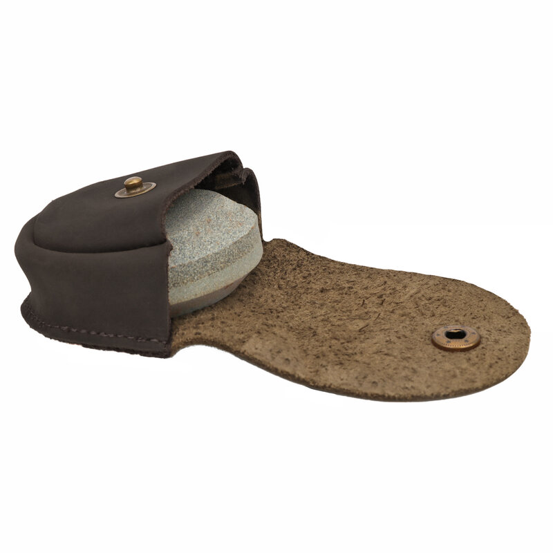Tourbon кожаный круглый точильный камень, сумка для хранения точильных инструментов, сумка для переноски инструментов, ручной инструмент, футляр для столярных работ с ремнем