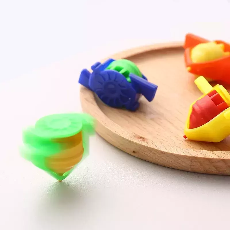 Whistle Spinning Top Brinquedos para Adultos e Crianças, Rotação Rotativa, Pressão Gyro, Desktop Spinner, Novidade Puzzle Toy, Crianças, 5pcs