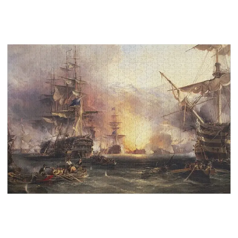 Bombardment of Algiers Jigsaw Puzzle Jigsaw For Kids Iq Personalised Jigsaw Game Children Puzzle