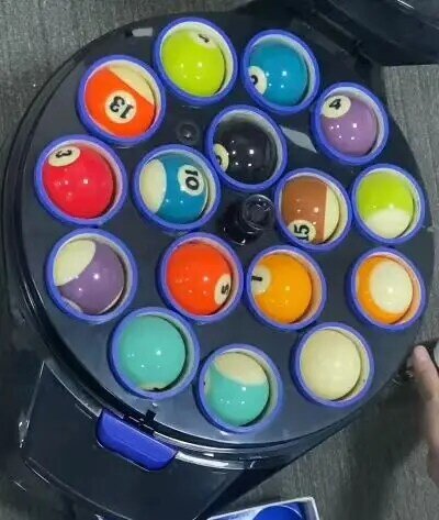 Cleaning machine for 16 balls of billiards snooker mesa de billar