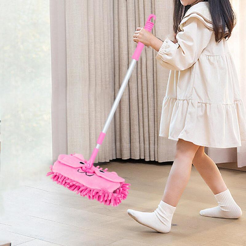 Mini Mop para Crianças, Limpeza Toy, Criatividade Presentes, Habilidades Motoras Finas