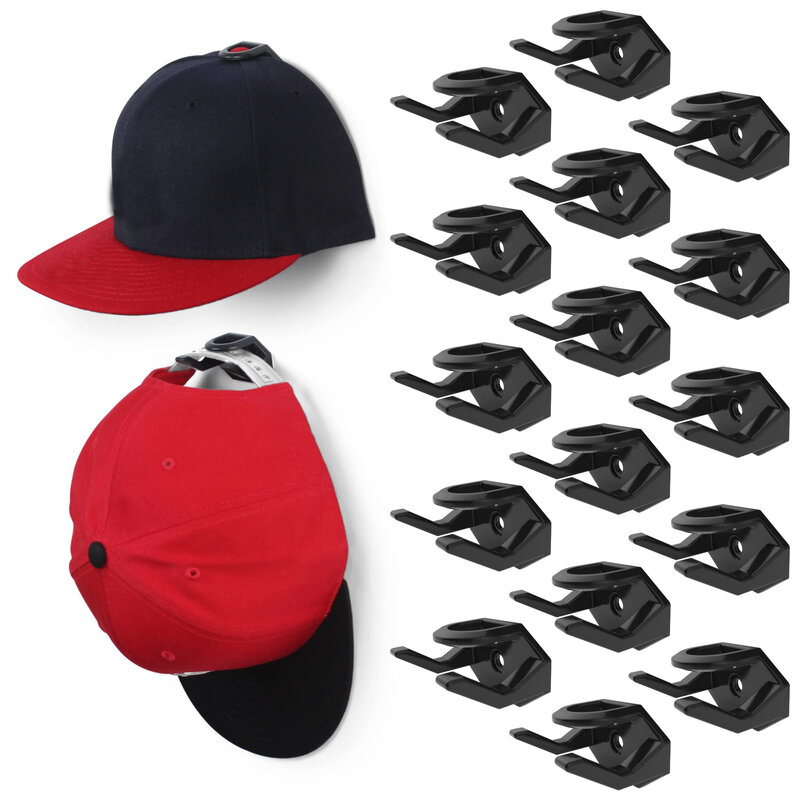 5/8ชิ้นชั้นวางหมวกกาวสำหรับติดผนัง-มินิมอลลิสต์ตะขอหมวกเบสบอลตัวจัดระเบียบดีไซน์หมวกเปอร์ที่ยึดผนังสำหรับตู้เสื้อผ้า/ประตู