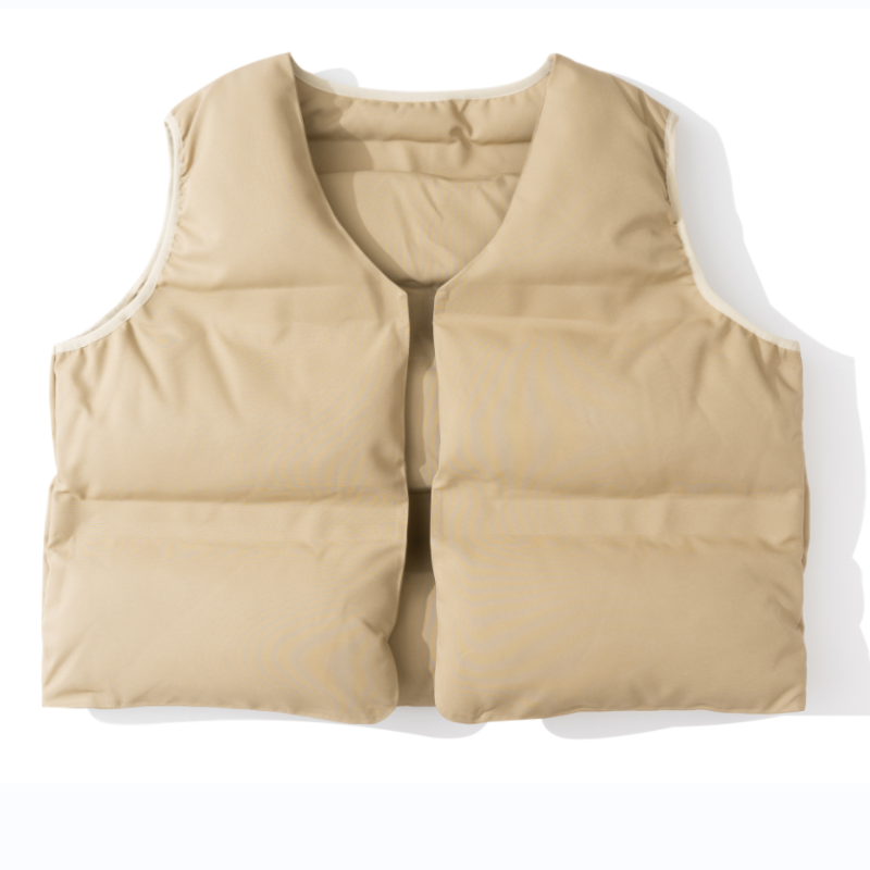 New Kanye Reversible Wearable Jacketed Vests Best Quality Men's Women's Sports Thickened Warm Sleeveless Vests