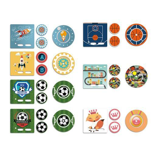 Protective Film Sticker Set For Toniebox Cute Self-adhesive Cartoon Protective Cover Perfectly Fitting Toniebox Accessories