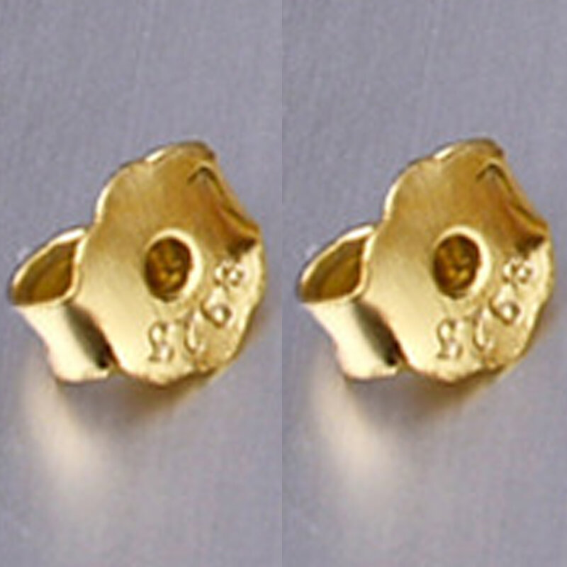 Giapponese coreano europeo e americano semplificato 925 puro argento tappi per le orecchie tappi per le orecchie gioielli accessori per orecchini all'ingrosso della fabbrica