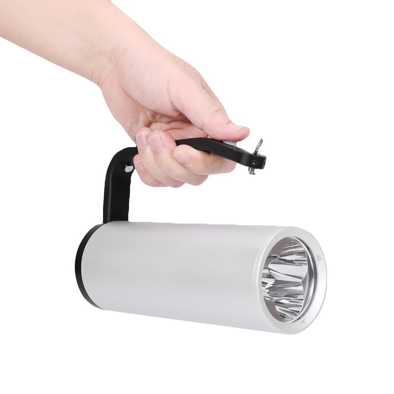 Holofote portátil à prova de explosão, lanterna, iluminação LED, alta potência, luz forte, lâmpada de mão recarregável, lux, 2x12w, 8430