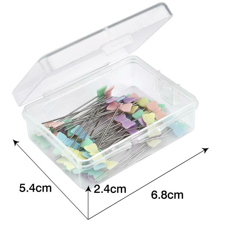 100/50Pcs Patchwork Pins Sewing Embroidery Quilting Tools Needle Fixed Metal Button Pins DIY Sewing Accessories Tools