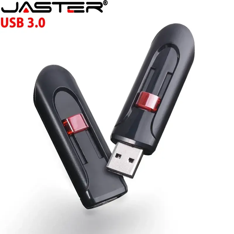 Jaster USB ความเร็วสูง3.0แฟลชไดร์ฟ64GB เพนไดรฟ์32GB 16GB หน่วยความจำของขวัญทางธุรกิจที่สร้างสรรค์ gratis ongkir จริง