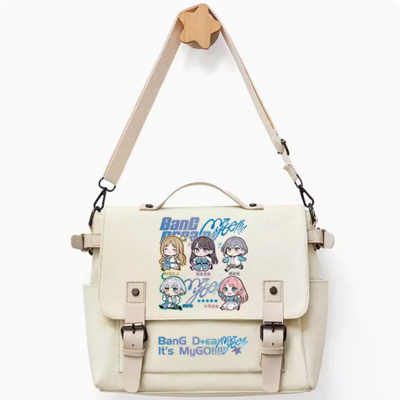 ¡Sueño de Anime BanG! It's MyGO-Bolso de mensajero Oxford informal para Cosplay, mochila escolar, bolso de hombro, regalo para estudiantes y adolescentes, B1307