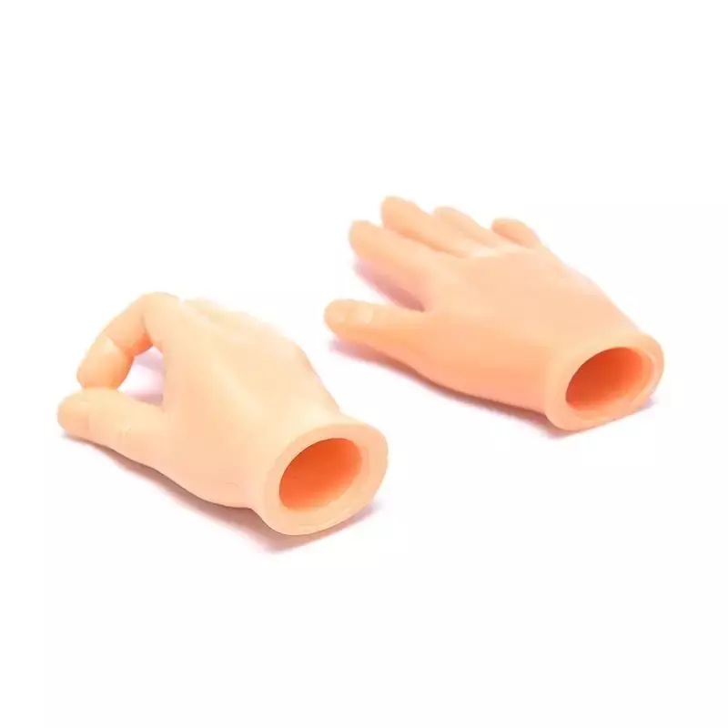 6pcs Cartoon Funny Finger mani e piedi Set giocattoli creativi di intorno al piccolo modello di mano regalo di Halloween