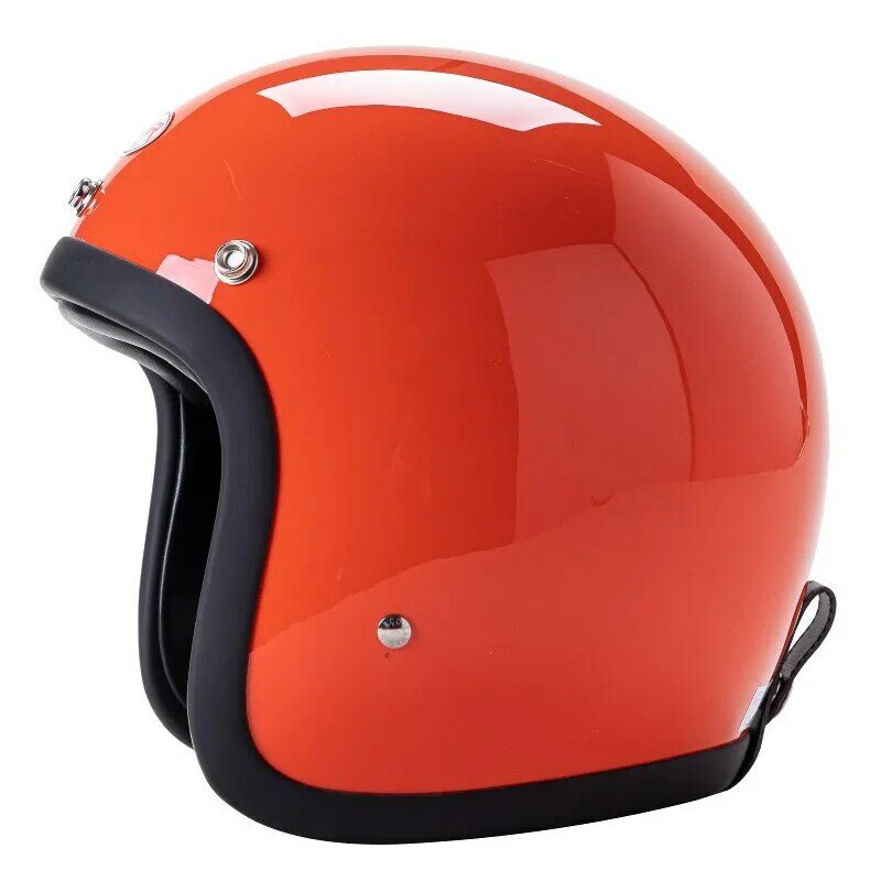고강도 ABS 클래식 레트로 3/4 헬멧, 할리 오토바이 및 크루즈 오토바이 보호 헬멧, Capacete