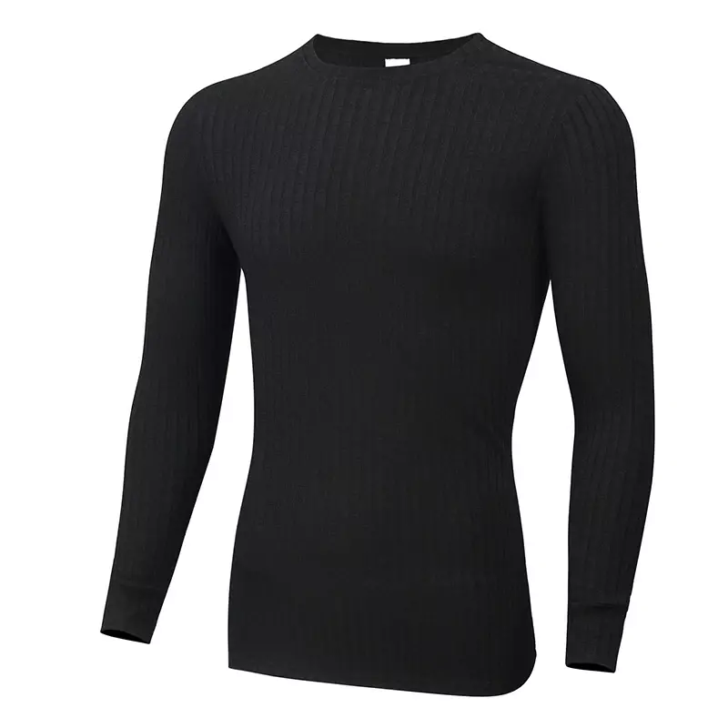 Musim Semi Fashion O-Leher Sweater Pria Strip Rajutan Pullovers Pria Solid Kasual Sweater Pria Musim Gugur Slim Fit Rajut Pakaian