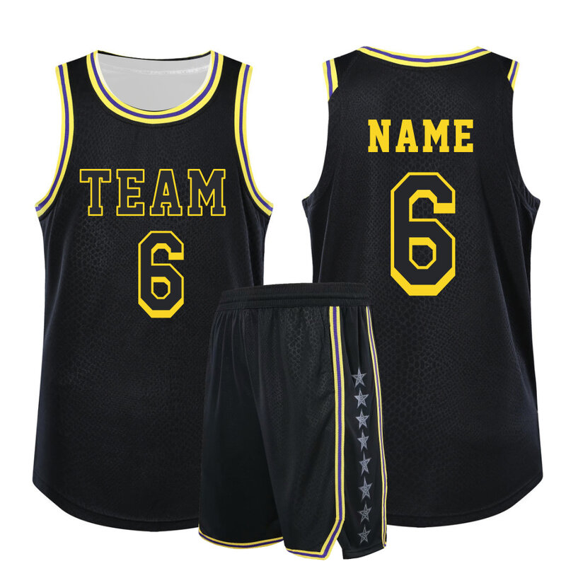 Profissional Custom Basketball Training Clothing Set para homens, secagem rápida, equipe da faculdade, clube da juventude, 2023, novo