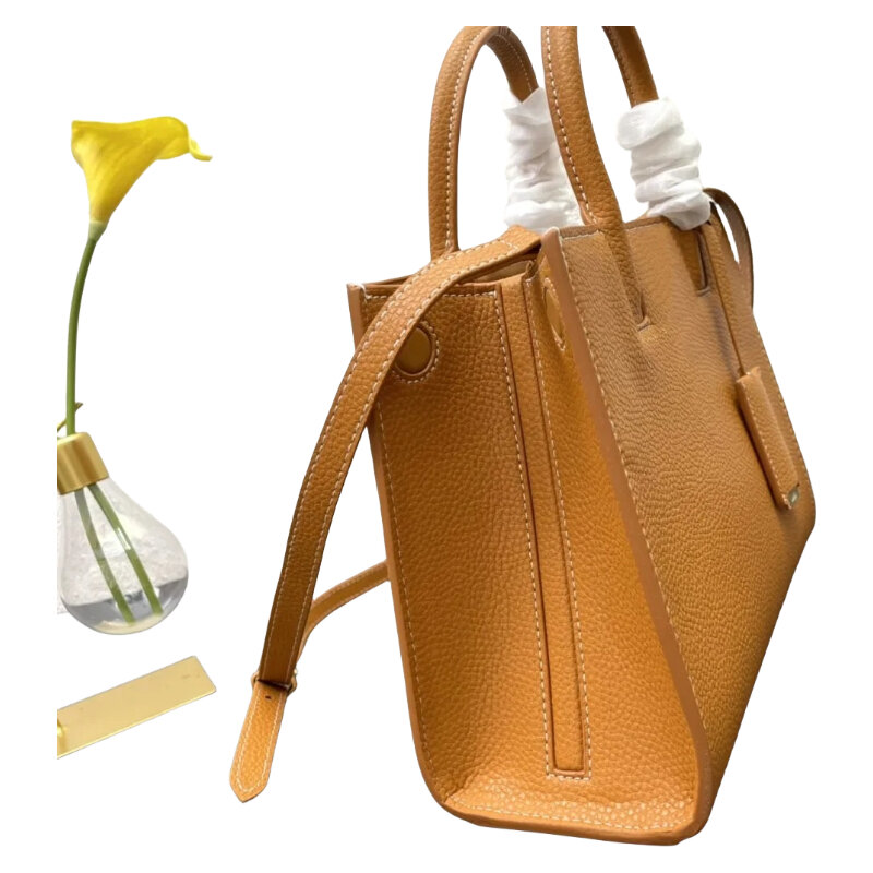 Bolso de diseñador de compras compacto para mujer, bolso de mano de lujo de alta calidad