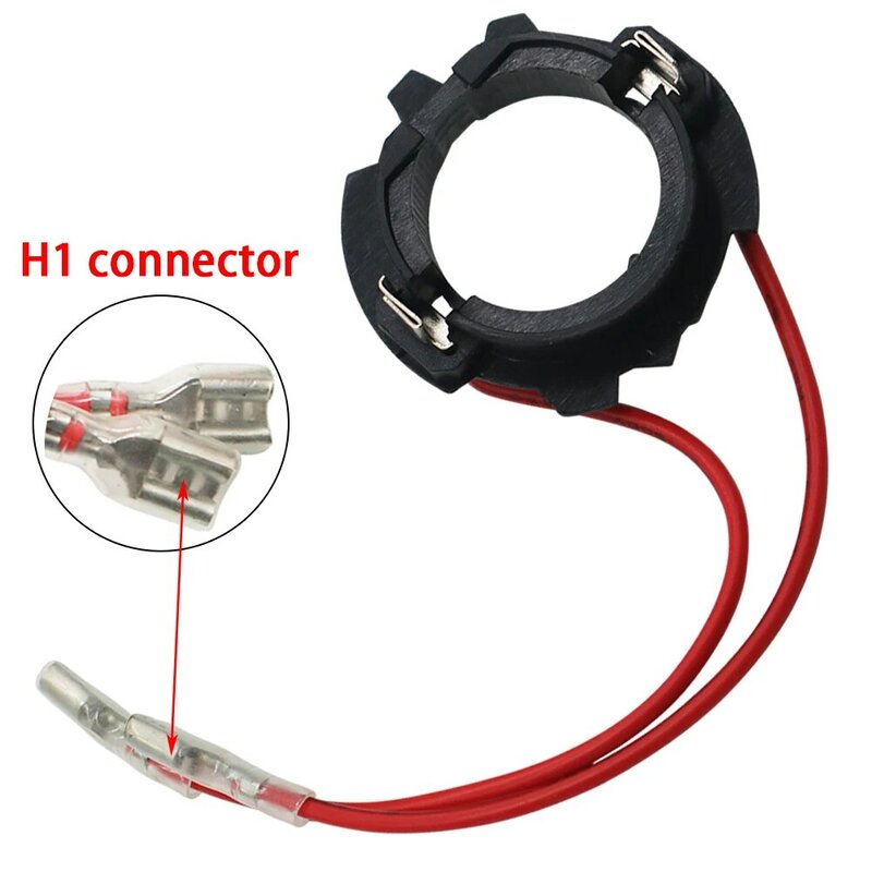2PCS H7 LED Car Headlight Bulb Base Holder Adapter Socket for Volkswagen TK-119A