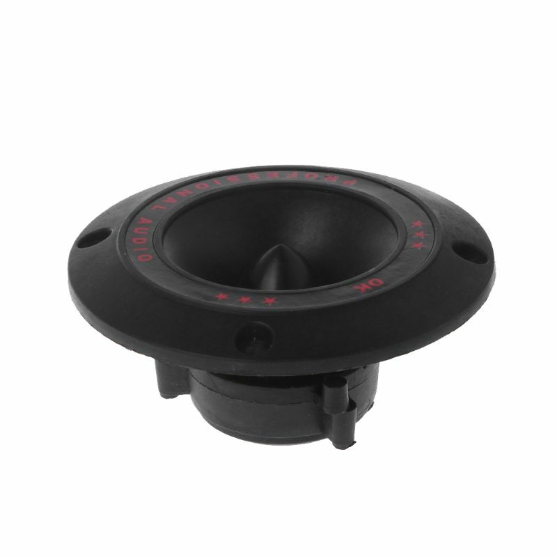2PCS Piezoelectric Tweeter 3" Speaker Treble Ceramic Piezo Loudspeaker for Home Subwoofer Stage Loudspeaker