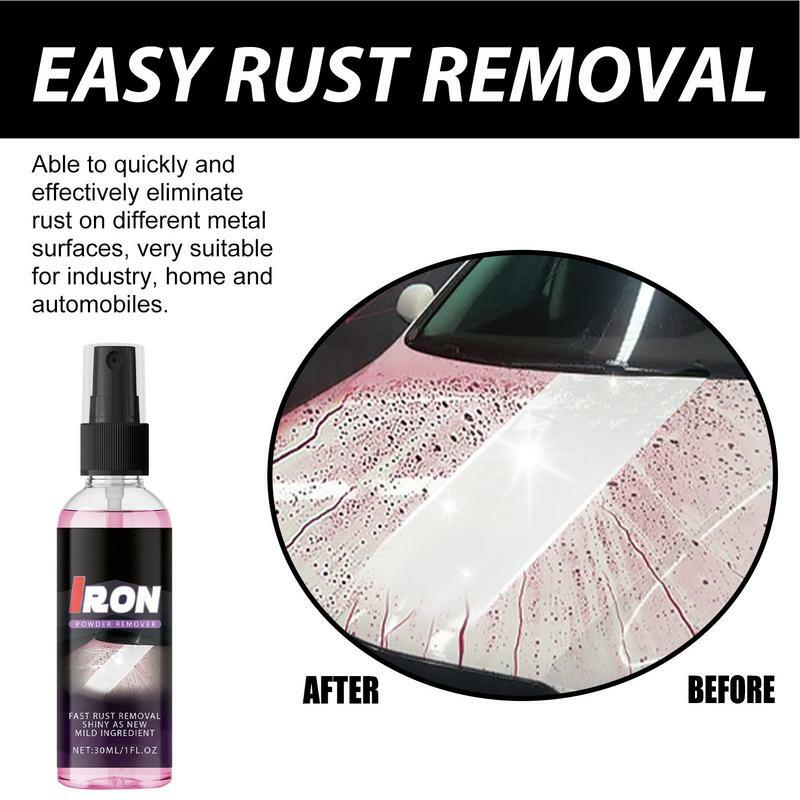 Rust Remover for Car 30ml Powerful Rust Converter for Metal Multi-purpose Rust Remover Rust Dissolver Car Detailing Solution