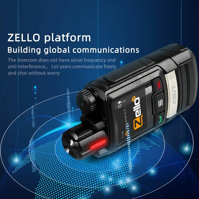 Zello長距離トランシーバー、SIMネットワーク、ラジオステーション、Wi-Fi、4g、ksunzl60