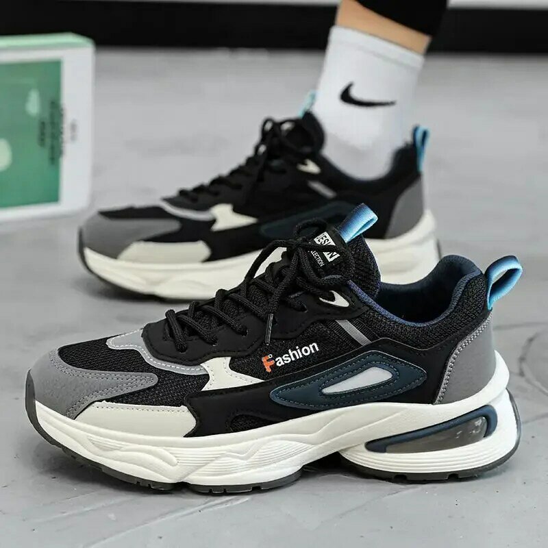 Men's Shoes Summer Sneakers Men's Casual Tenis Breathable Running High School Entrance Examination Sports Shoes