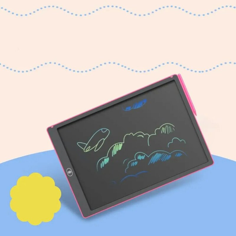 그리기 및 쓰기 패드 화이트보드 내구성 휴대용 퍼즐 장난감 노트 보드, 지울 수 있는 3 가지 색상 드로잉 보드, 어린이