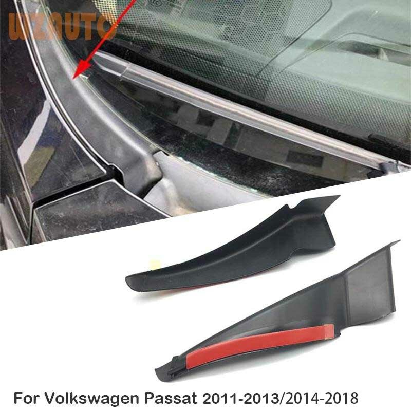 Front Windshield Wrap Corner Trim Windshield Wiper Side Trim Cover For Volkswagen Vw Passat 2011 2012 2013 2014 2015 2016 17 18