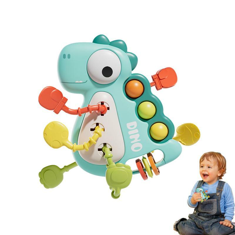 Juguetes sensoriales Montessori para niños pequeños, juguetes educativos para desarrollar habilidades motoras, juguetes de dentición para niños pequeños