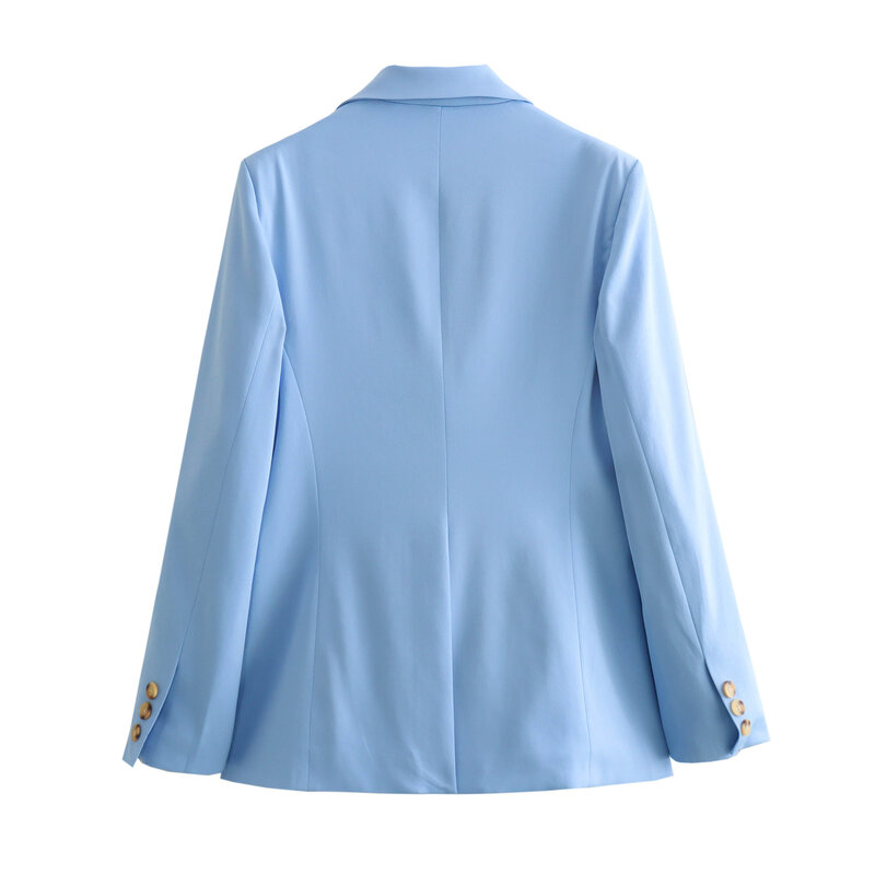 set woman 2 pieces2024 Fashion Office Wear Single Button Blazer Coat   Back Vents Female + high waisted shorts Women's suit