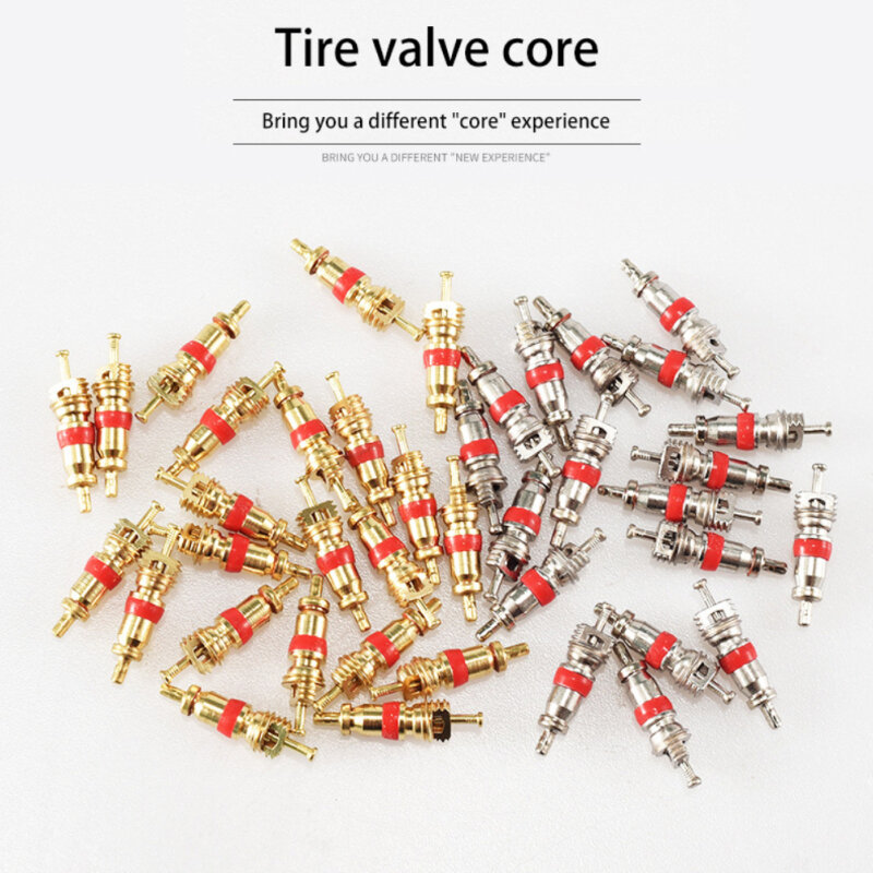 Outdoor Bicycle Tire Valve Stem Core Tool Valve Core Wrench Screw Driver Electric Vehicle Motorcycle Car Inner Zinc Alloy Core