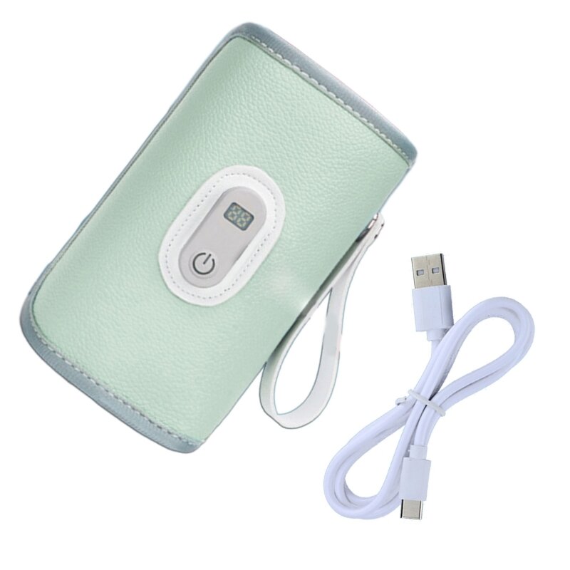 5단 온도 조절 기능이 있는 USB 젖병 히터 절연 우유병 보온기 케이스 슬리브