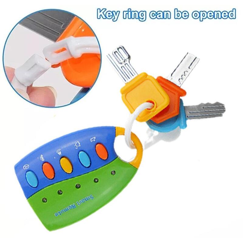 Baby Toy Music Mobile Phone TV Remote Control Car Key Early Educational Toys Electric Numbers Learning Machine Gifts For Newborn