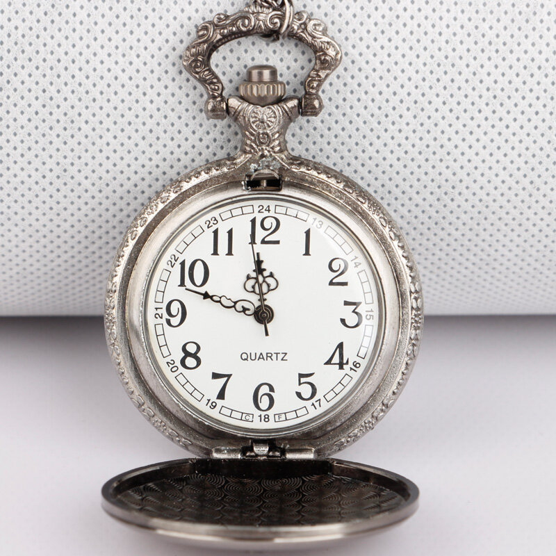 2023คลาสสิกยอดนิยม Vogue Steampunk Quartz นาฬิกาพ็อกเก็ตนาฬิกาสร้อยคอนาฬิกาจี้สำหรับผู้ชายผู้หญิง TD1243