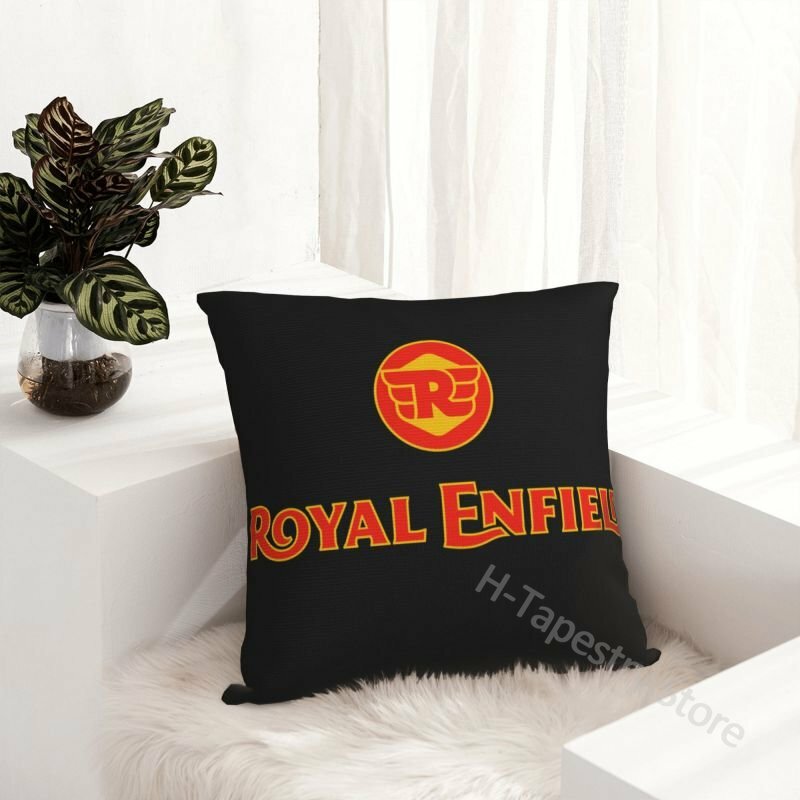 45x45cm Royal enfields Pillowcase Car Home Decoration Cushion Cover Sofa Living Room Bedroom Decoration Pillowcase