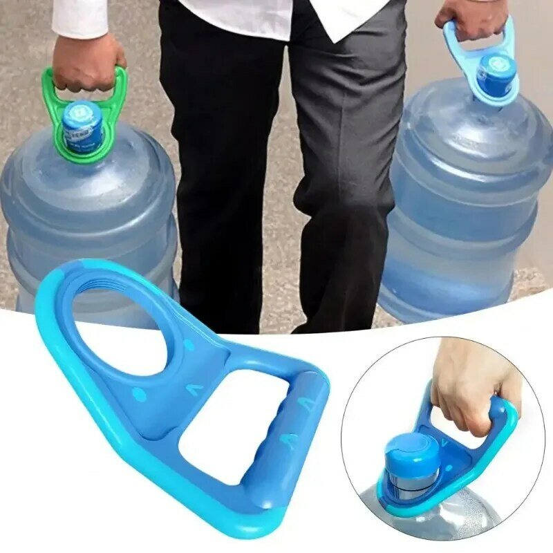 Diskon besar pegangan ember dapat digunakan kembali pengangkat air botol plastik hemat tenaga kerja 5 galon pegangan air botol bantalan beban Super