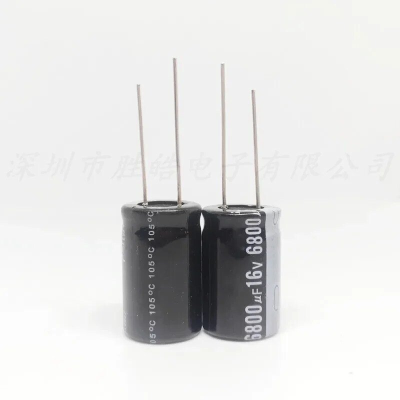 (5 шт.) 16v6800uf объем: 16x25 мм 16V680 0UF алюминиевые электролитические конденсаторы высокого качества