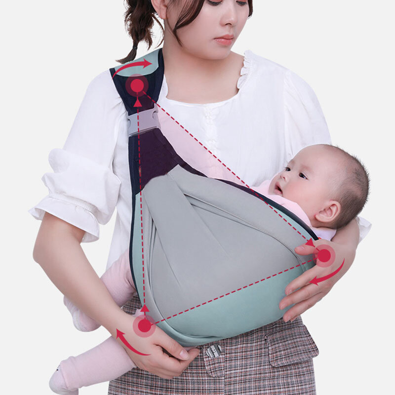 Gendongan bayi, pembungkus gendongan bayi dapat diatur untuk gendongan bayi Aksesori mudah dibawa artefak ergonomis