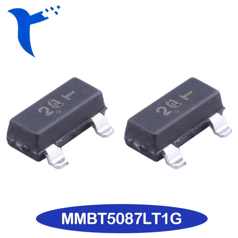 New Original MMBT5087LT1G SOT-23 Tela-impresso 2Q Transistor, Chip Transistor